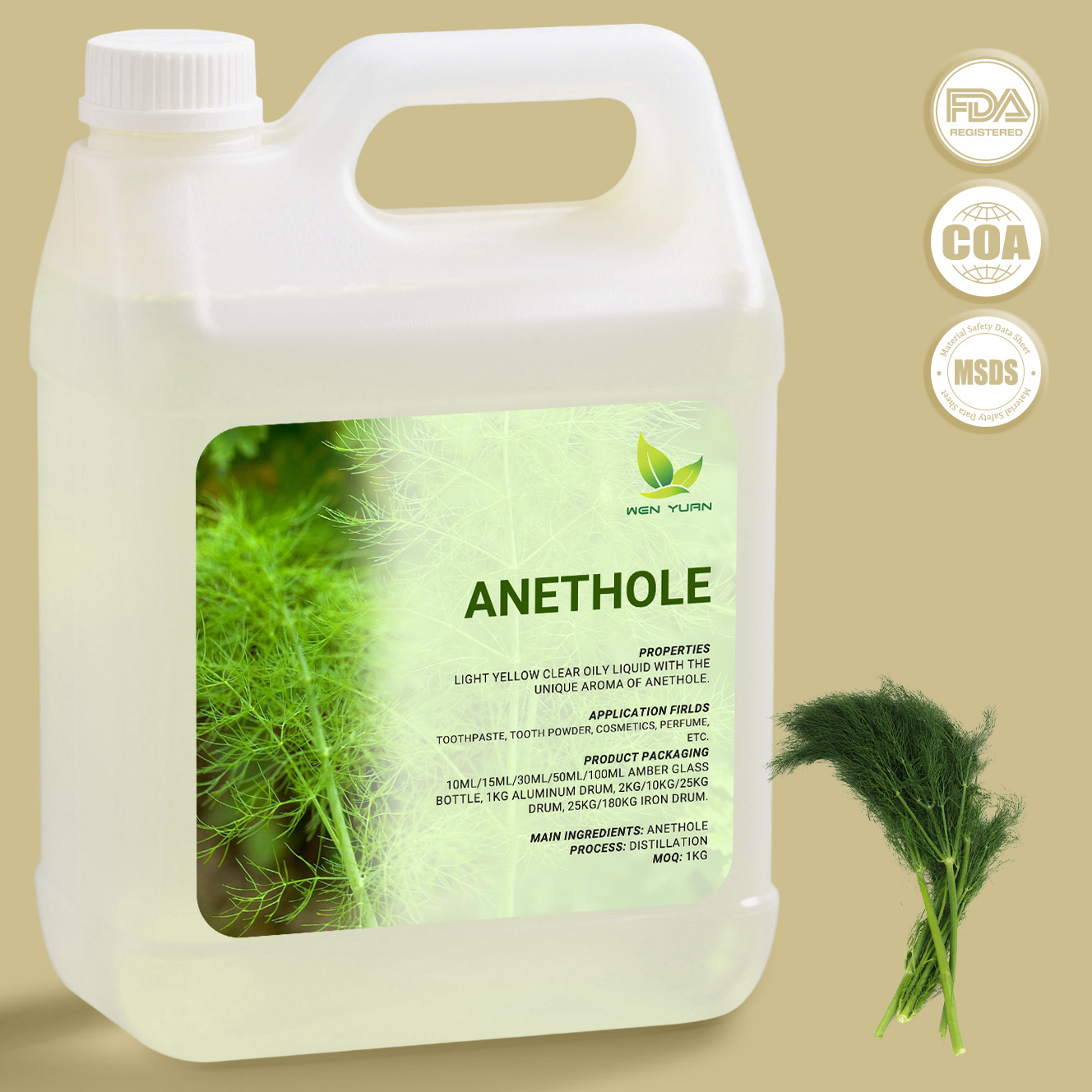 Aceite de Anothole