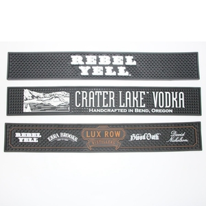 Manufacturer Promotion Personalized Brand Wine Custom Rubber <strong>Beer</strong> Drip Spill Soft PVC Silicone bar Runner Serving bar <strong>Mat</strong> - Product Image 6