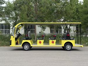 Voiture de tourisme <span class=keywords><strong>électrique</strong></span> à quatre roues en promotion pour réception de bureau, 14 sites panoramiques, voiturette de golf, buggy - Product Image 2