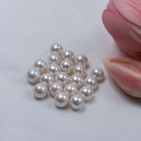 Perles d'eau douce naturelles rondes de qualité supérieure AAAAA, 10-11 mm, blanches, lustre premium, perles en vrac, brin pour la fabrication de bijoux en gros
