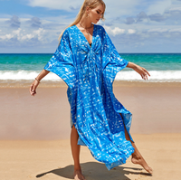 Nouvelle robe de vacances en bord de mer, jupe de plage, robe longue ample grande taille, maillot de bain, chemise pare-soleil à enfiler, vêtements pour femmes