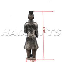 Souvenir de guerriers en terre cuite en argile de renommée mondiale de la sculpture de guerrier Shaanxi XI'an
