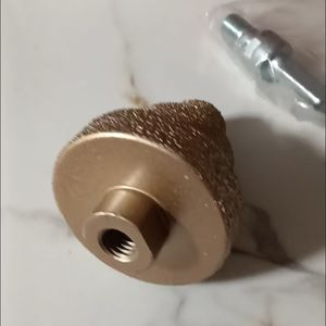 Forets diamantés à pagode brasés robustes M10/M14 <span class=keywords><strong>pour</strong></span> le perçage et l'alésage de carreaux, pierres et roches <span class=keywords><strong>pour</strong></span> travaux de pierre - Product Image 5