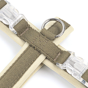 耐久性のあるナイロン犬用ハーネス引き止めベストハーネスカスタムプレミアム戦術犬用ハーネスとリーシュ中型大型犬用 - Product Image 6