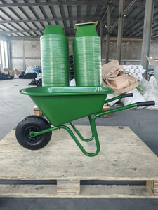 Carrinho de Mão Infantil de Plástico com Roda Única e Alças de Borracha para Brincadeiras ao Ar Livre - Product Image 3