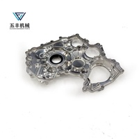 Pièces de machines de construction 8-97945261-2 Engrenage de distribution en aluminium argenté pour couvercle d'assemblage pour moteur d'excavatrice 4JJ1-2