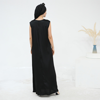 Nouveauté : Ensemble Abaya 2 pièces de haute qualité avec manches kimono et robe intérieure, vêtements islamiques, Abaya Dubaï, robe musulmane pour femmes