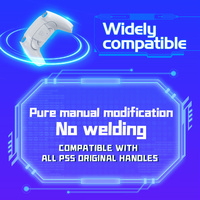 Honcam-Contrôleur PS5 avec boutons arrière, boîtier de remappage, carte PCB, turbo remodelage, pour manette sans fil PS5 Dualsense