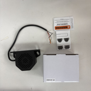 Alarme <span class=keywords><strong>de</strong></span> recul universelle étanche en aluminium pour véhicules, DC 12V-48V, 87/97/107dB, bip BIBBI, <span class=keywords><strong>bruit</strong></span> blanc, IP67, anti-poussière, antichoc - Product Image 5