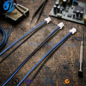 2P JST PH Beyaz Konnektör Kablo Demeti, Siyah Mavi UL1007 PVC Kablo, Buzdolabı Kontrol Kartı Kablolaması için Özel Jumper Kablo - Product Image 6