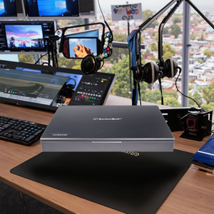 Thiết Bị Di Động Hds9336 Xách Tay 6-Kênh 15.6 "LCD Hiển Thị Video Mixer Cho Tik Sống Trực Tuyến Đài Phát Thanh Truyền Hình Thiết Bị Phát Sóng - Product Image 4