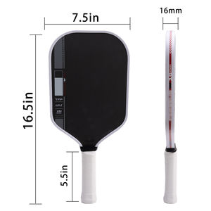 En Oferta, Paleta de Pickleball Gen4 Pro IV 2025 con Superficie Rugosa, Núcleo de Panal de Abeja de 16 mm, Fibra de Carbono Toray T700 Termoformada en Bruto - Product Image 1