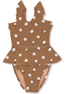 <span class=keywords><strong>Maillot</strong></span> <span class=keywords><strong>de</strong></span> <span class=keywords><strong>bain</strong></span> pour bébé avec volants et bretelles spaghetti réglables, <span class=keywords><strong>maillot</strong></span> <span class=keywords><strong>de</strong></span> <span class=keywords><strong>bain</strong></span> personnalisé jaune UV pour fille UPV 50 + Mommy Smock - Product Image 4