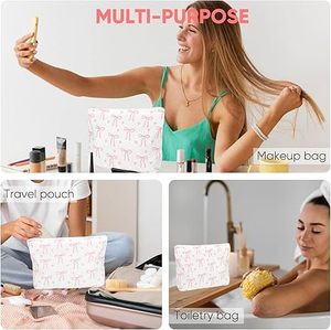 Pochette <span class=keywords><strong>de</strong></span> maquillage OEM mignonne avec fermeture éclair, trousse <span class=keywords><strong>de</strong></span> toilette <span class=keywords><strong>de</strong></span> voyage, petit rangement pour pinceaux et accessoires <span class=keywords><strong>de</strong></span> beauté, vente en gros - Product Image 6