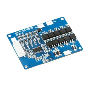 5 Series Lithium Battery Protection Board 18V Power Module 21V Charge and Discharge Board With Temperature Control 30A