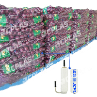 Filet d'emballage de palettes super résistant pour expédition de fruits personnalisés Filet extensible Filet élastique pour ventilation des légumes et des fruits
