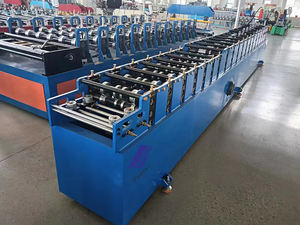 Hydraulic Half Rain Water Gutter <b>Making</b> <b>Machine</b> Widely Used 1200mm Feeding Width Coated Steel <b>Tile</b> Gear Bearing Motor Core - Product Image 3