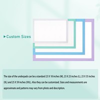 Almohadilla Desechable Súper Absorbente de 5 Capas de Tela No Tejida para el Cuidado del Cambio de Pañales de Bebés, Pacientes con Incontinencia Hospitalaria, Muestras Gratis
