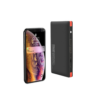 Nouveau modèle Power Bank 20000 MAh Double câbles intégrés Trois entrées Smart Powerbank 20000 mAh