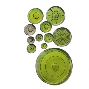 Nivel de burbuja circular de plástico Heng Da Shui Ping Yi de alta precisión en varios tamaños para instrumentos de medición - Product Image 1
