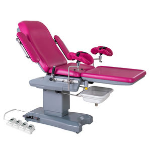 Dernier style de clinique Examen gynécologique à l'hôpital Chaise gynécologique Table de traitement de thérapie Lit de physiothérapie - Product Image 1