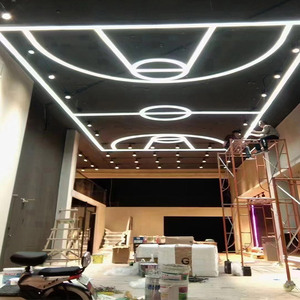 Lampes de table de <span class=keywords><strong>billard</strong></span> modernes éclairage linéaire connectable en aluminium pour salle d'activité salle de jeux <span class=keywords><strong>billard</strong></span> rectangle lumière LED - Product Image 4