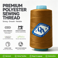 Benang Jahit Poliester 100% Spun 40/2 Tex27 5000 meter 150g Kekuatan Tinggi Rendah Patah untuk Jahit Industri