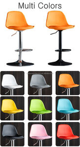 Sgabello da Bar SYT in Pelle PU, Altezza Schienale 24cm, Design Moderno, Resistente all'Acqua per Uso Esterno, Hotel, Palestra - Seduta Sagomata per Cucina - Product Image 4