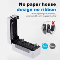 Imprimante d'étiquettes d'expédition thermiques 4x6 100*150 avec USB + Bluetooth pour utilisation en entrepôt express