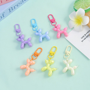 <span class=keywords><strong>Portachiavi</strong></span> a Forma di Cane con Corna Colorate, Stile Palloncino, Decorazione Carina <span class=keywords><strong>per</strong></span> Coppie o Migliori Amici - Product Image 2