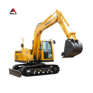 Mini-excavatrice sur chenilles SDLG E690F de haute qualité, petit pelle, mini-pelle, travaux de terrassement, mini-excavatrice de 9 tonnes - Product Image 1