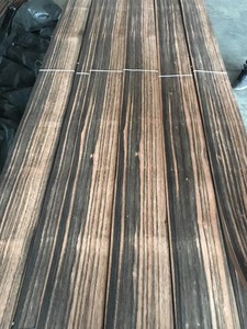 Venta Directa de Fábrica: Chapas de Madera de Ébano Natural Grado AA, Chapas de Ébano Negro de 0.25mm y 0.45mm para Muebles y Pisos - Product Image 6