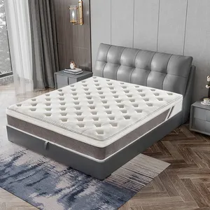 Soft Foam Health Bedroom Night Sleep Quality Mattress Pillowtop Mattress Spring Mattress Home Furniture Pocket Spring System