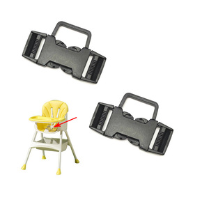 Plastic <b>Buckle</b> 86mm Three Way Adjustable Strap Clamp For Baby Stroller Bag Harness Safety <b>Clip</b> Accessory - Product Image 2