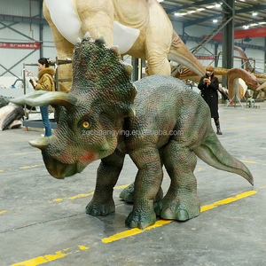 Costume de <span class=keywords><strong>dinosaure</strong></span> Animatronic OEM complet du corps étanche d'approvisionnement d'usine Costume de Triceratops de bébé réaliste pour les événements - Product Image 4