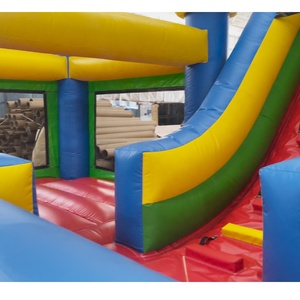 Thương mại ngoài trời <span class=keywords><strong>Inflatable</strong></span> ướt/khô nhảy lâu đài bouncy trung tâm đào tạo Playhouse cho Kid <span class=keywords><strong>Inflatable</strong></span> nhà bị trả lại với <span class=keywords><strong>Slide</strong></span> - Product Image 6