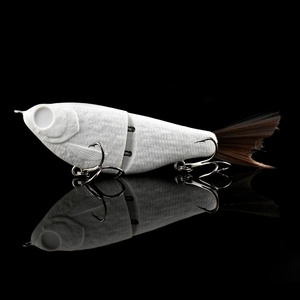 Fabricante al por mayor cebo de plástico duro junta de metal duro cuerpo liso y texturizado nuevo cebo deslizante sin recubrimiento cebo en blanco - Product Image 1