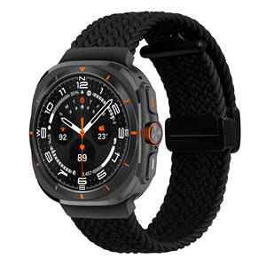 <span class=keywords><strong>Bracelet</strong></span> intelligent tressé avec boucle magnétique pliable pour <span class=keywords><strong>Samsung</strong></span> Galaxy Watch Ultra - Product Image 6