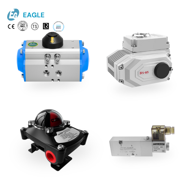 For Equipment: Single Double-acting Pneumatic Electric Actuator Valve Position Indicator 2-Position 4/5-Port Solenoid Valve Auto