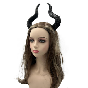 Tocado de bosque mágico de Halloween Wowei con diseño de <span class=keywords><strong>Maléfica</strong></span> para cosplay, accesorios de cine y escenario - Product Image 5