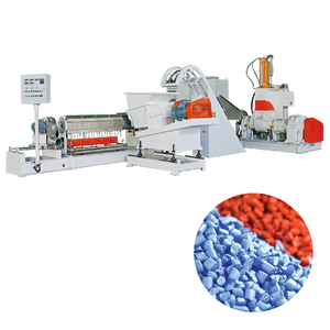 Machine de fabrication de mélange maître en plastique, remplisseur de PP PE Caco3, machine de fabrication de granulés de déchets en plastique - Product Image 1