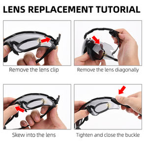 แว่นตา MIL-PRF-32432มีแรงกระแทกสูงแว่นตาสำหรับล่าสัตว์ - Product Image 6