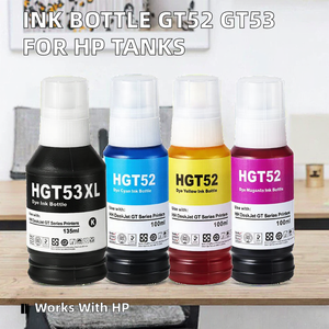ชุดเติมหมึกสำหรับตลับหมึก GT52/GT53 HP Smart Tank รุ่น GT51 GT52 GT53 หมึกเติมสำหรับ DeskJet GT 5810/5820 Smart Tank 500/510 - Product Image 5