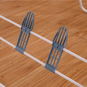 20M ייבוש שטח מתקפל נייד דמוי כנף גרב מחזיק ייבוש מרפסת מתלה כבד החובה בגדי ייבוש מדף - Product Image 3