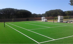 Tapis en fausse herbe de haute qualité/gazon artificiel <span class=keywords><strong>Tennis</strong></span>/<span class=keywords><strong>terrain</strong></span> de <span class=keywords><strong>Padel</strong></span>, Court de <span class=keywords><strong>Tennis</strong></span> - Product Image 5