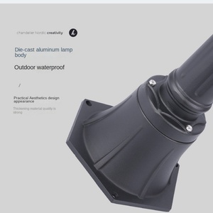 Premium 2025 último diseño al aire libre impermeable alto brillo LED luces solares de jardín para decoración de camino de patio de jardín - Product Image 4