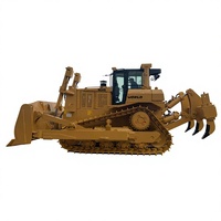 Bulldozer sur chenilles à pignons surélevés WD8B 235 KW, robuste, avec lame frontale et ripper pour les chantiers de construction