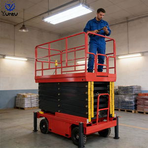 Haute qualité électrique seau camion flèche ascenseur livraison gratuite nouvelle plate-forme de travail aérien haute Altitude travail camion ciseaux ascenseur - Product Image 1