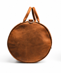 Sac de voyage en cuir de veau pleine fleur, sac de voyage rustique pour affaires - Product Image 3