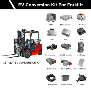 2024 nouveau véhicule énergétique ev kit de conversion de chariot élévateur moteur de contrôleur de moteur électrique pour machines de construction de chariot élévateur électrique - Product Image 3